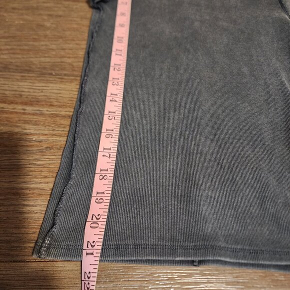 Free People Ever Had Tee Black Med- Small Hole - Picture 3 of 12